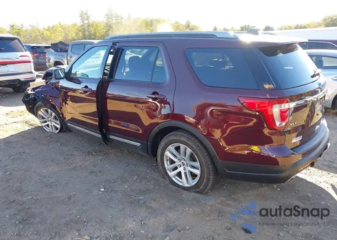 2018 Ford Explorer Xlt from USA, damaged, VIN 1FM5K8D84JGA29715